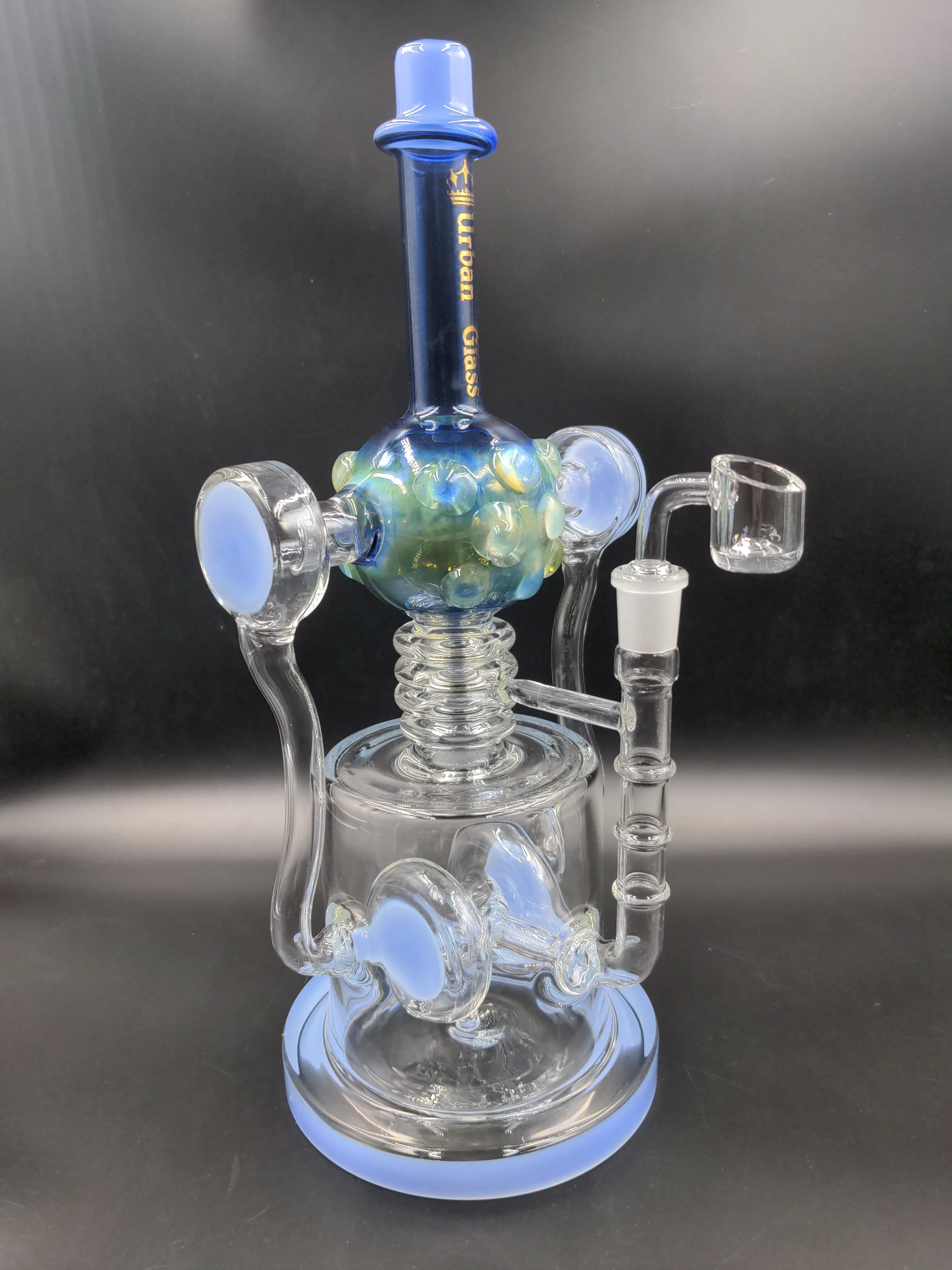 14 Urban Glass Recycler w/ Quartz Banger