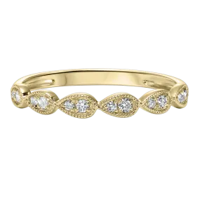 14KTY Diamond Mixables Fashion Ring 1/8Ct