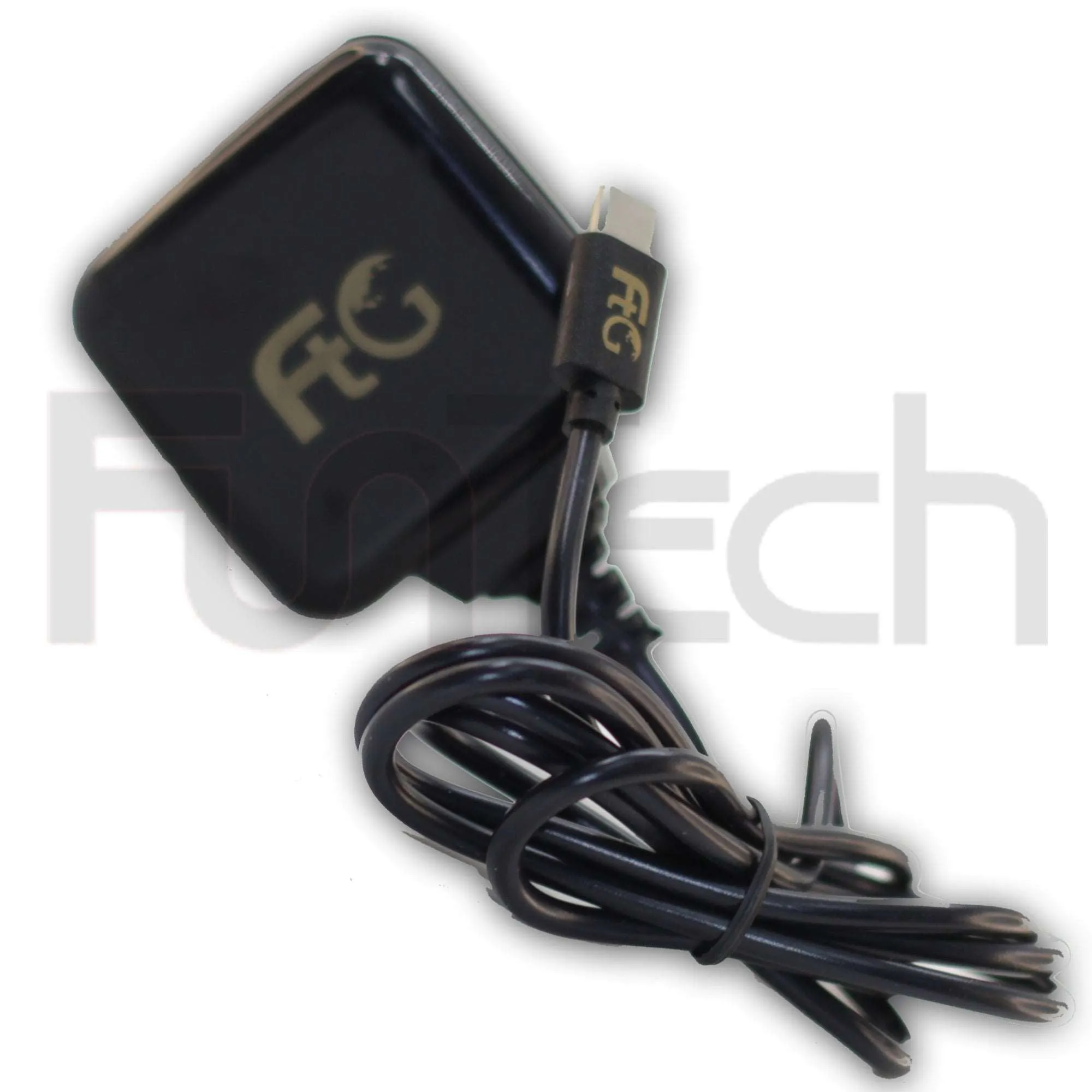 2.4 A, Travel Charger, 1.2 M Cable, UK Plug Black,Type C