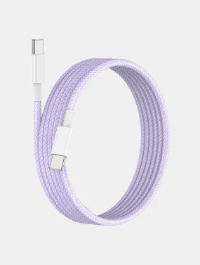 2m USB-C to USB-C Cable in Lilac