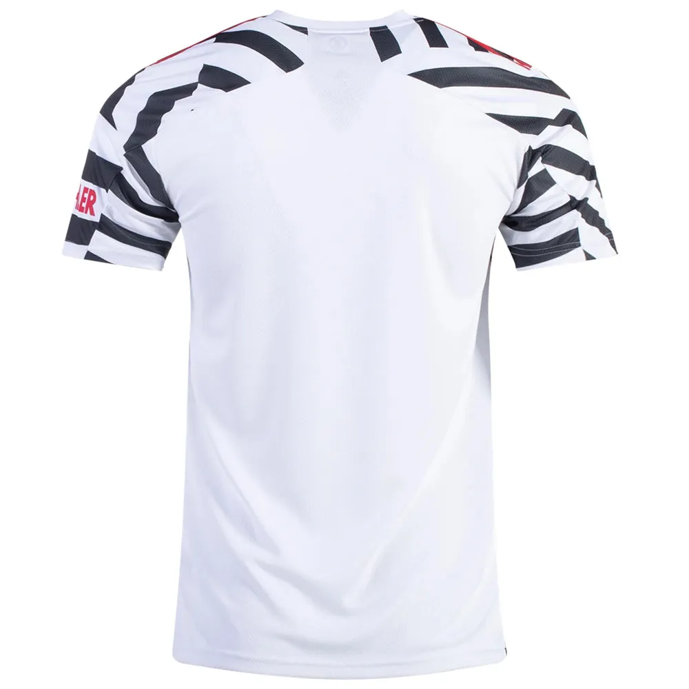 adidas Men's Manchester United 2020/21 Third Jersey White/Black