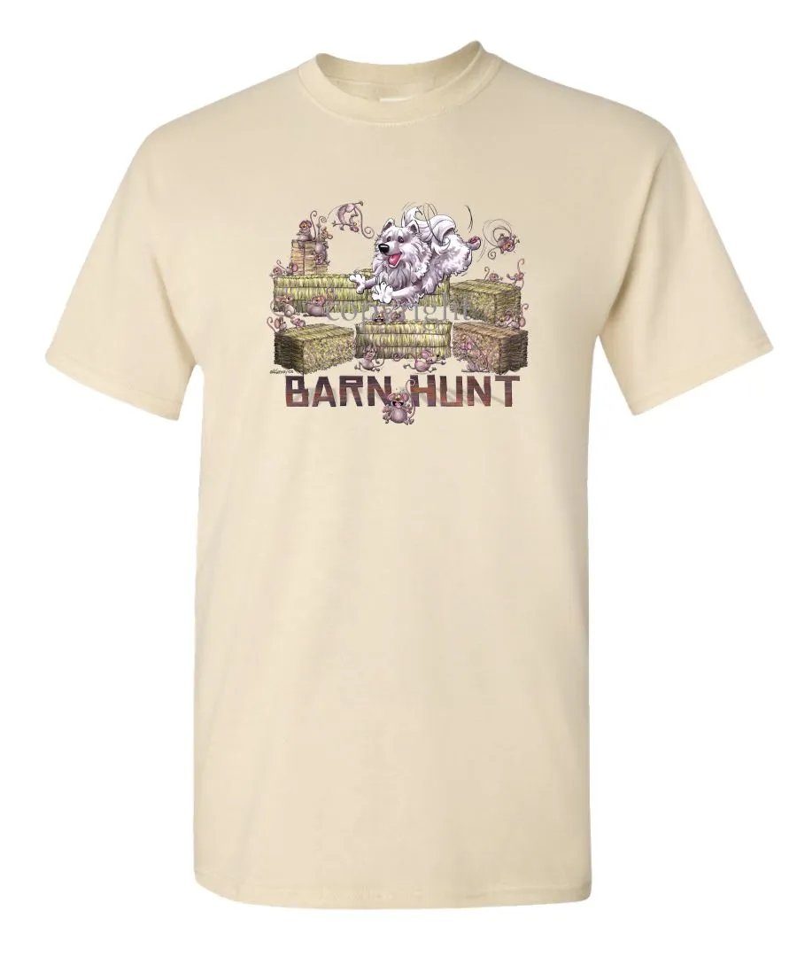 American Eskimo Dog - Barnhunt - T-Shirt