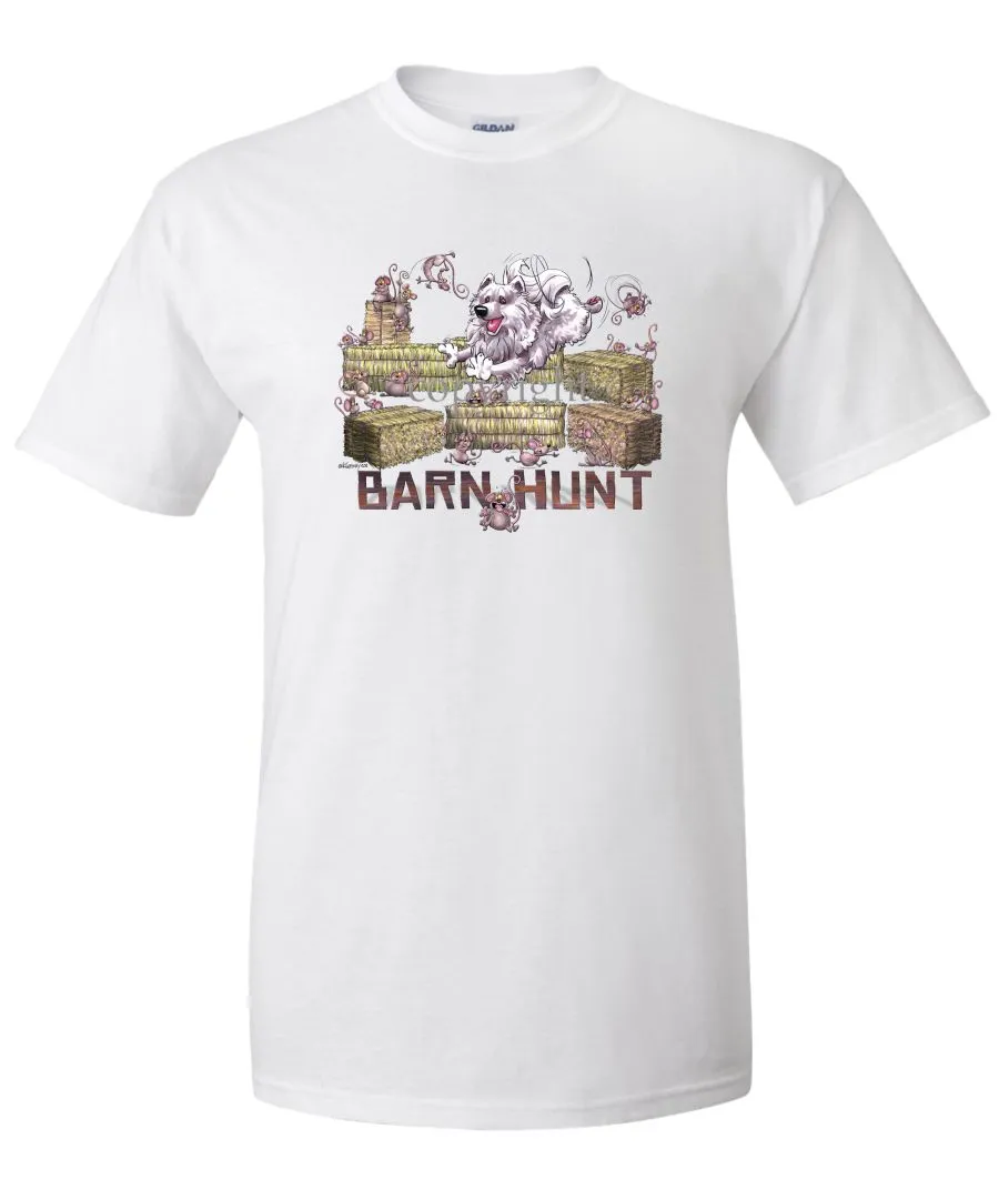 American Eskimo Dog - Barnhunt - T-Shirt