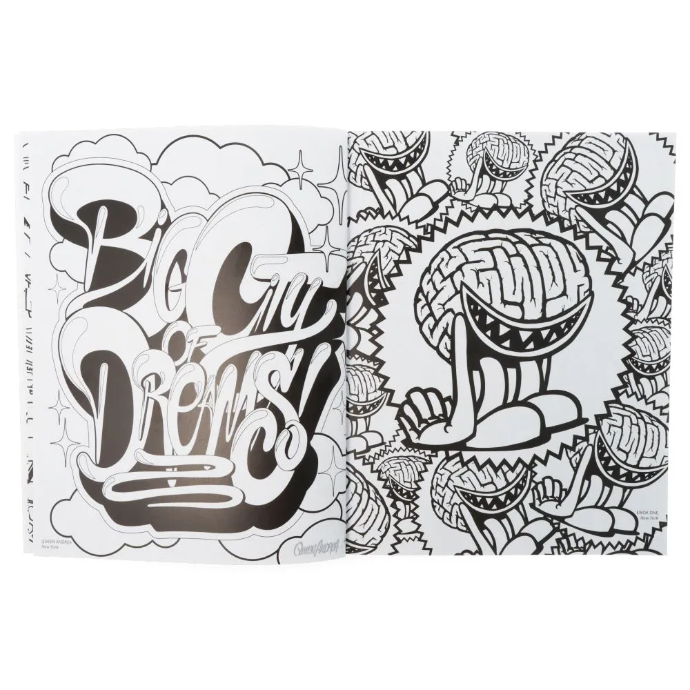 American Graffiti Coloring Book