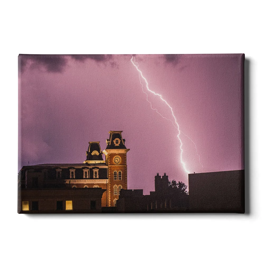 Arkansas Razorbacks - Old Main Lightning