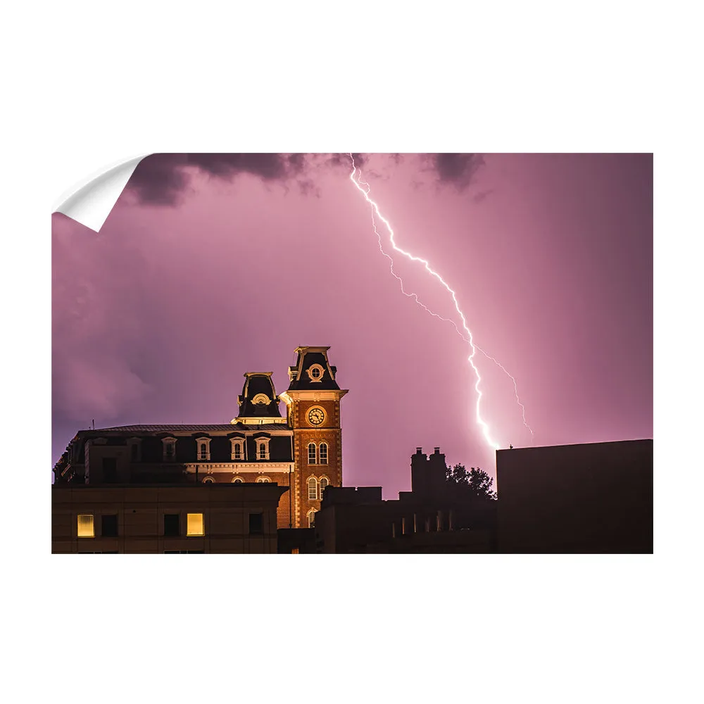 Arkansas Razorbacks - Old Main Lightning