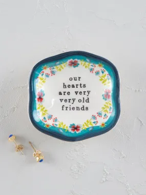 Artisan Trinket Dish - Old Friends