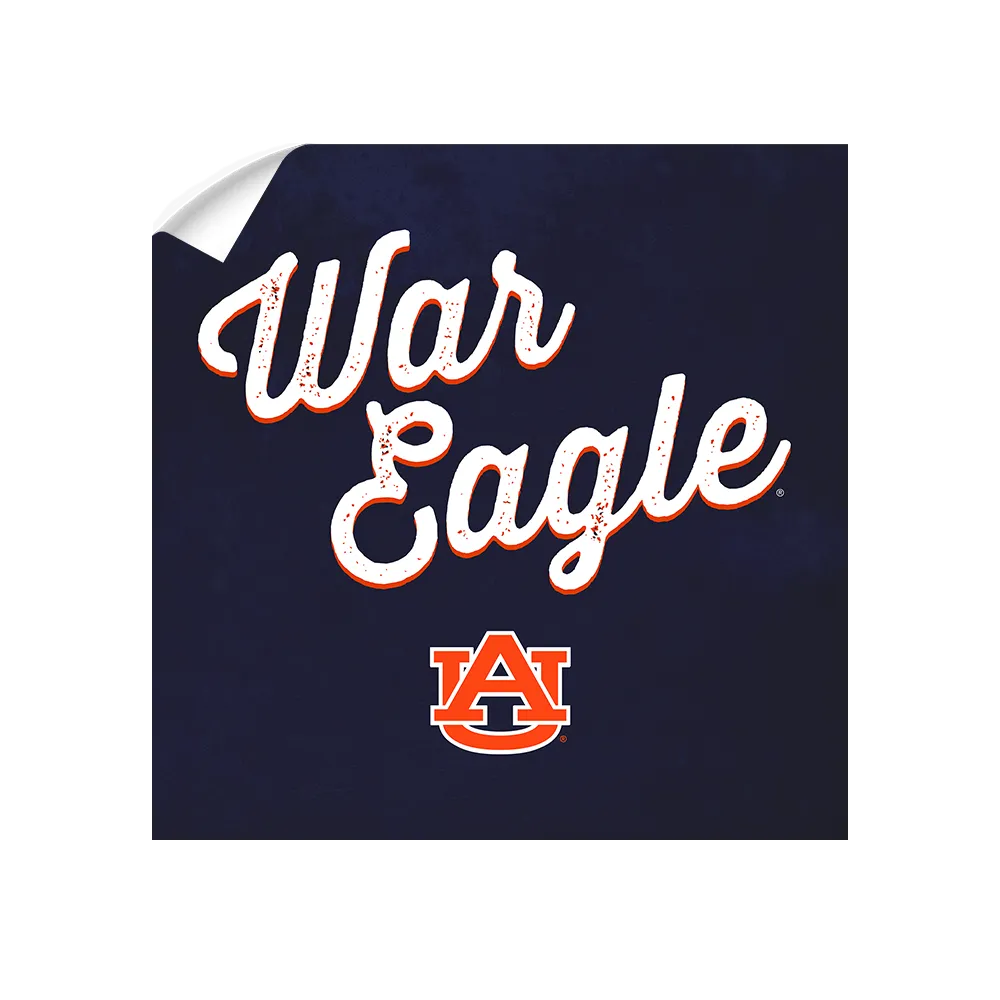 Auburn Tigers - War Eagle Sign