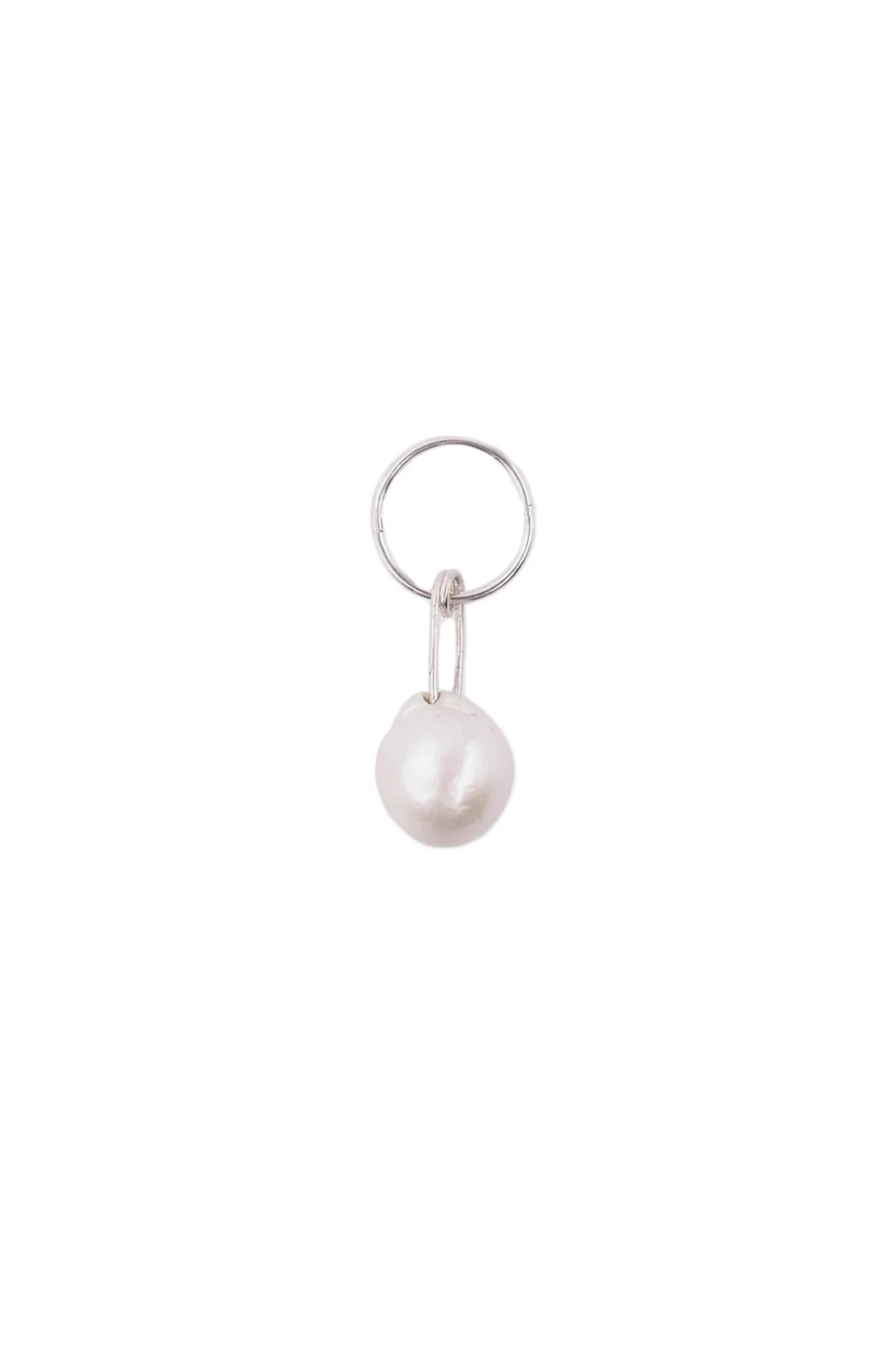 Baby Hanger-On Pearl | Silver