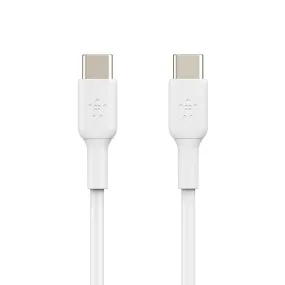 Belkin BoostCharge USB-C to USB-C Cable Universally compatible - White-White