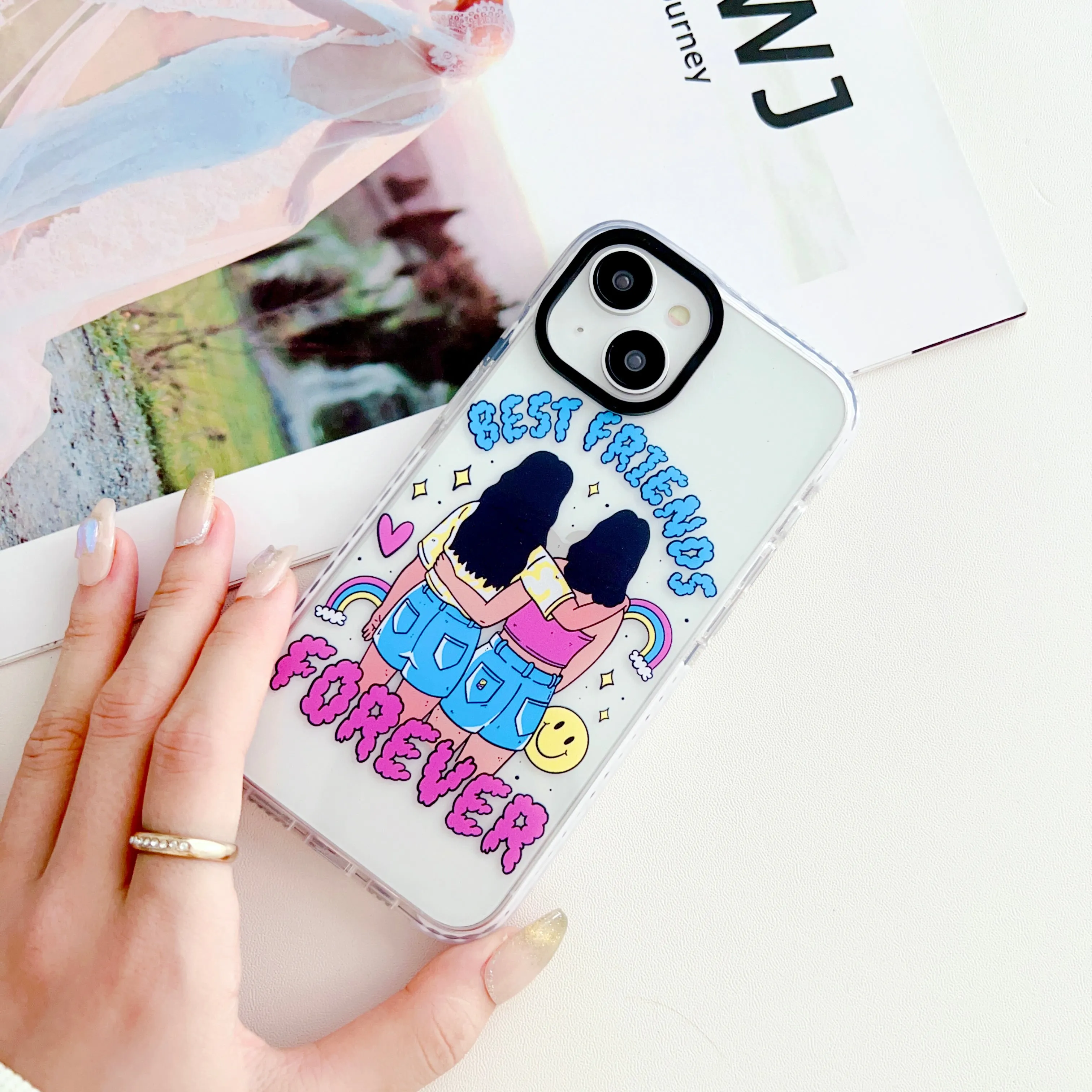 Best Friends Forever Designer Impact Proof Case for iPhone