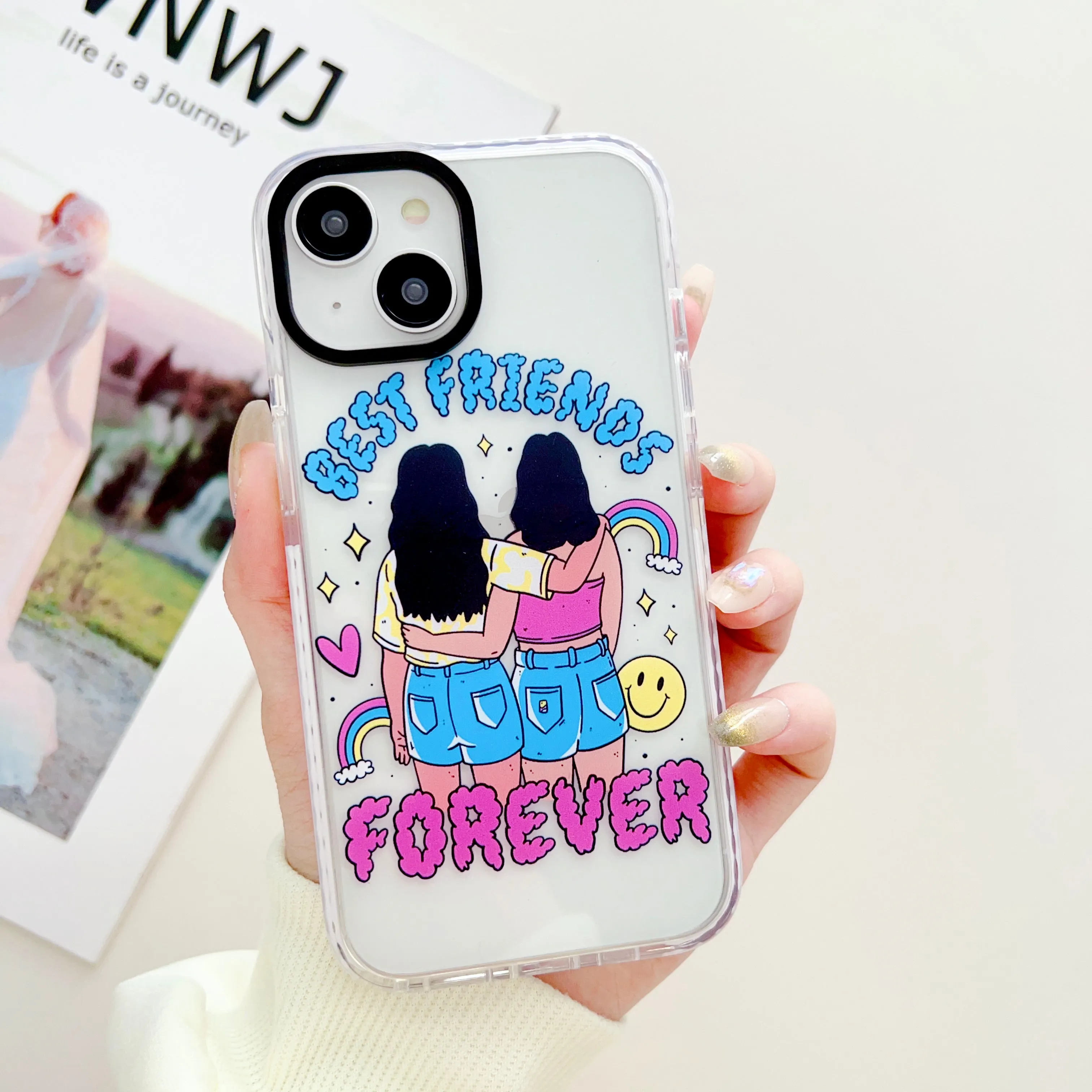 Best Friends Forever Designer Impact Proof Case for iPhone