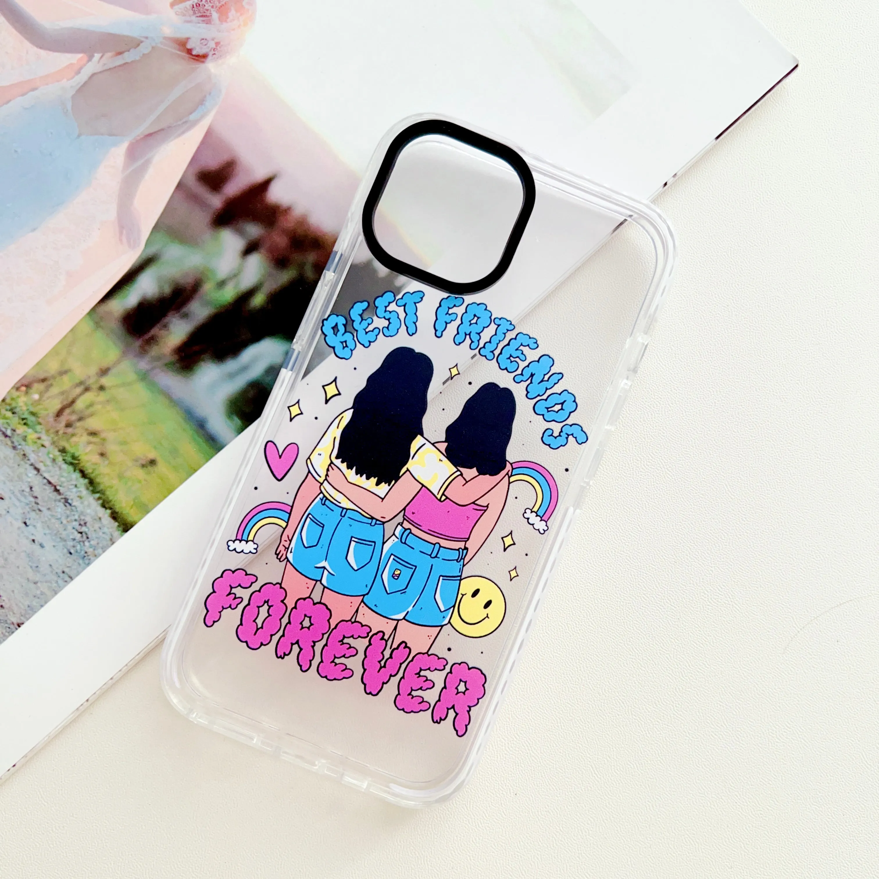 Best Friends Forever Designer Impact Proof Case for iPhone