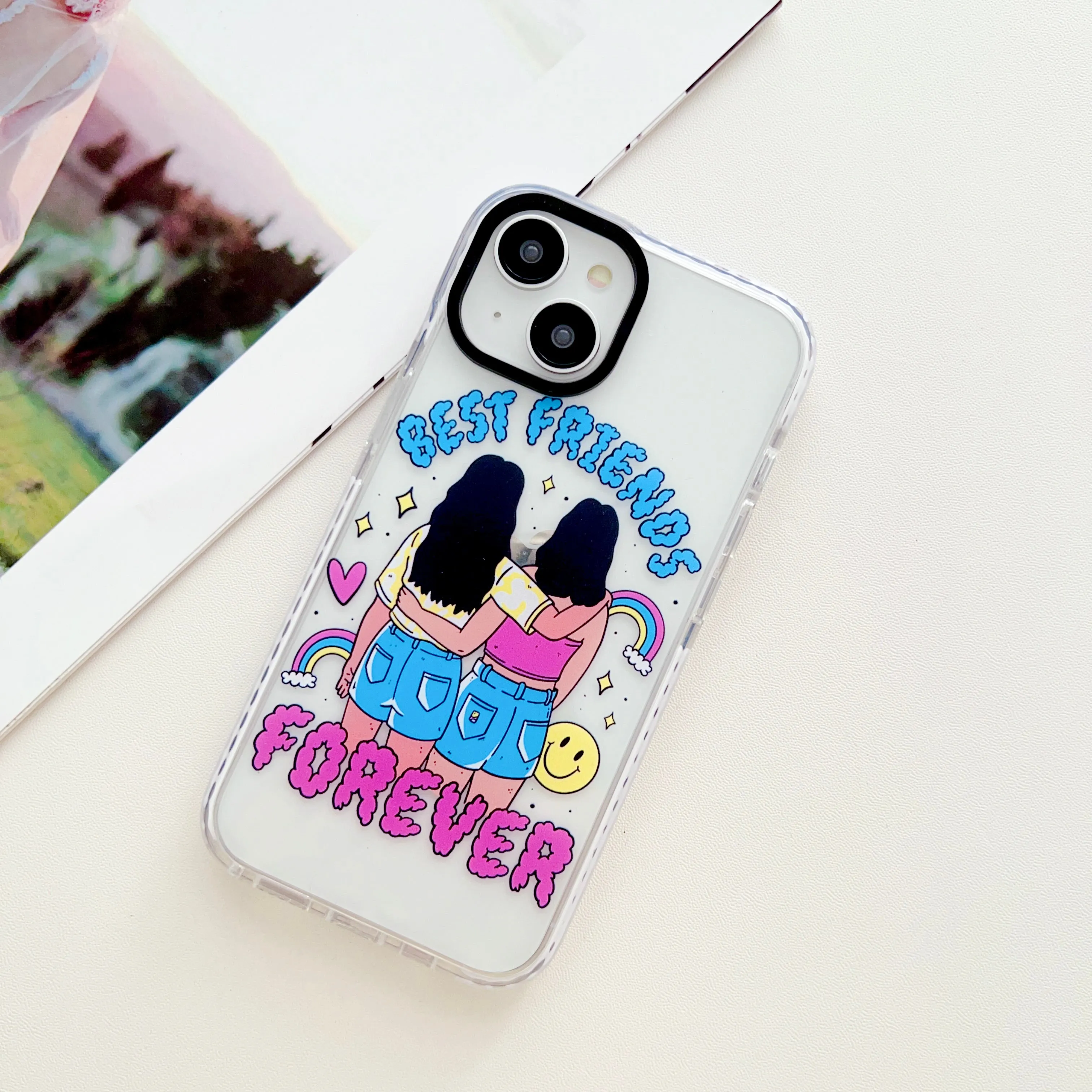 Best Friends Forever Designer Impact Proof Case for iPhone