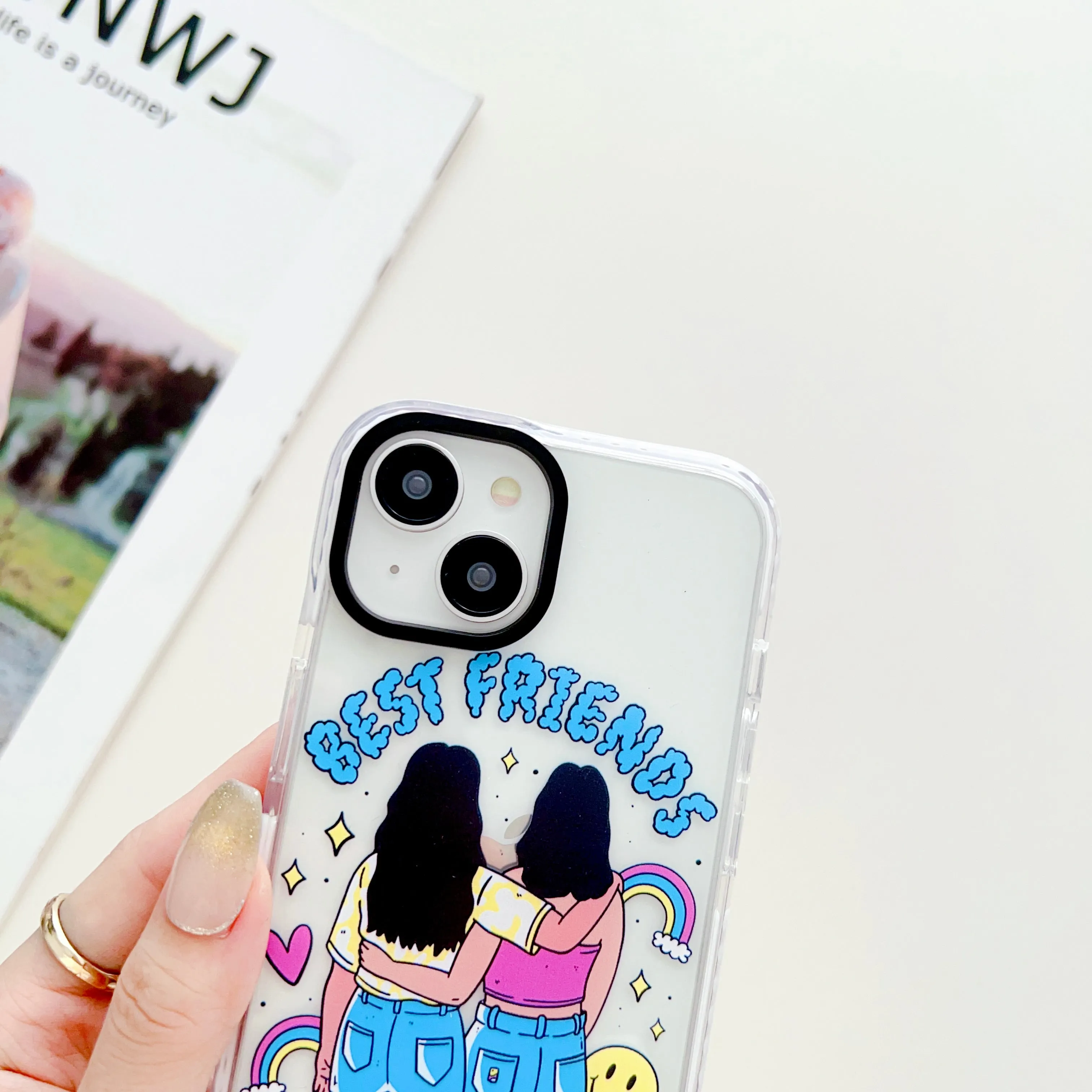 Best Friends Forever Designer Impact Proof Case for iPhone