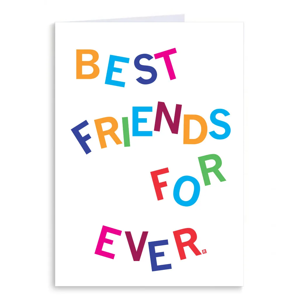 Best Friends Forever Greeting Card