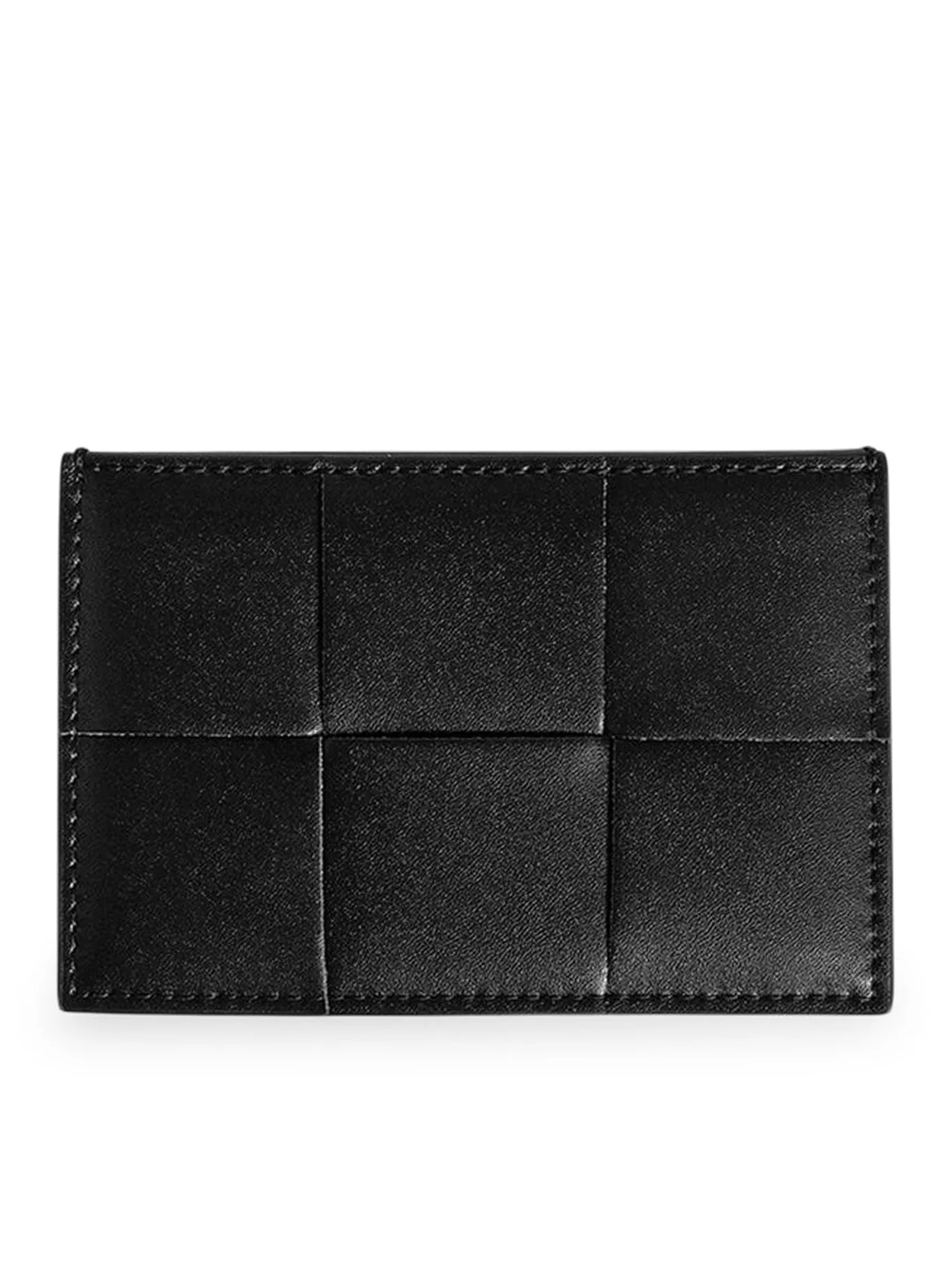 Bottega veneta men`s intrecciato urban leather card holder -