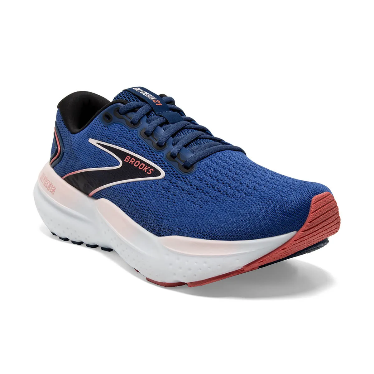 Brooks Glycerin 21 Womens | Blue/icy Pink/rose