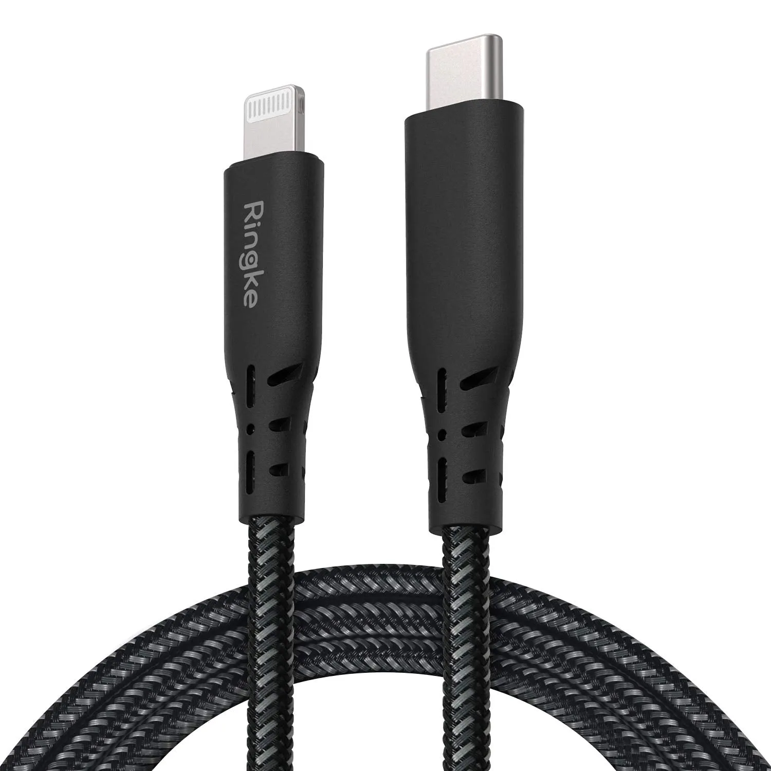 C to Lightning Cable Black