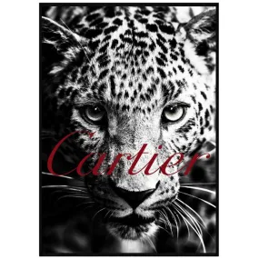 Cartier Leopard Fashion Wall Art