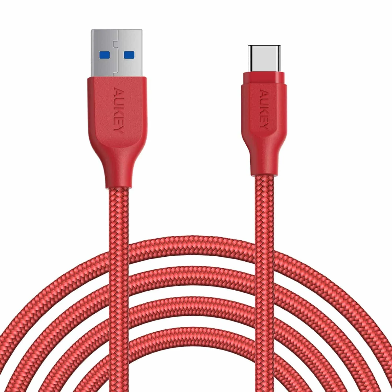 CB-AC2 Braided Nylon USB 3.1 USB A To USB C Cable 2 meter