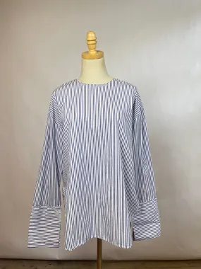 Closed Striped Blouse (M)