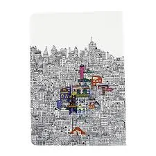 Color-In Book Urban Cities