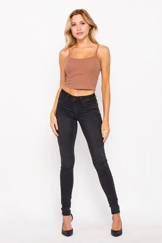 Cropped Cotton Cami