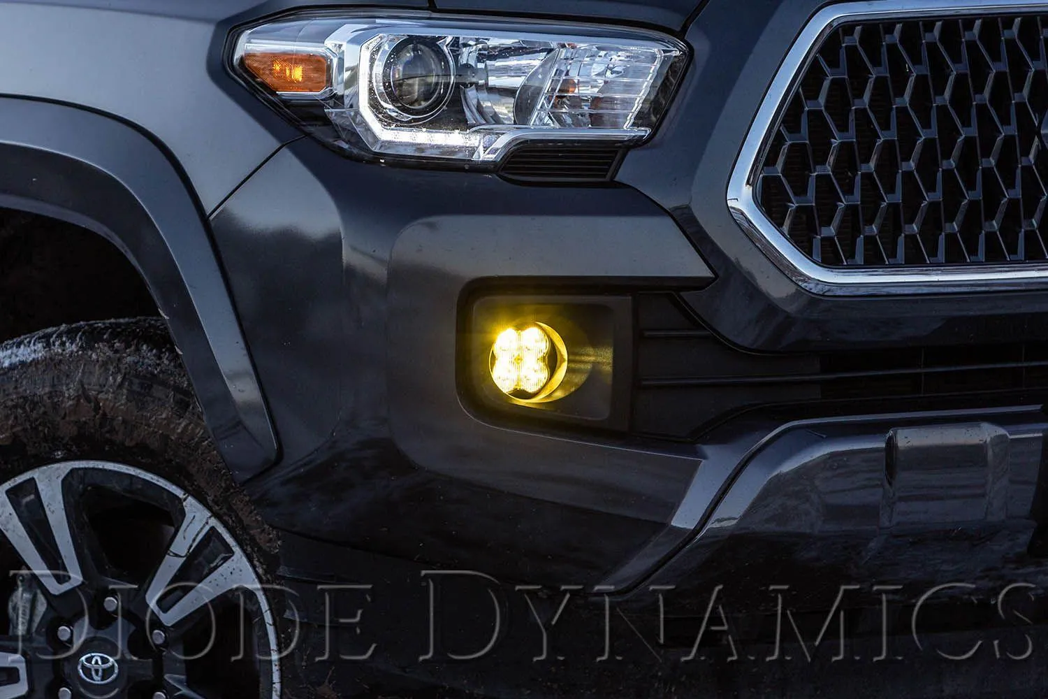 Diode Dynamics SS3 LED Fog Light Kit (yellow, pro) for 2010-21 4Runner