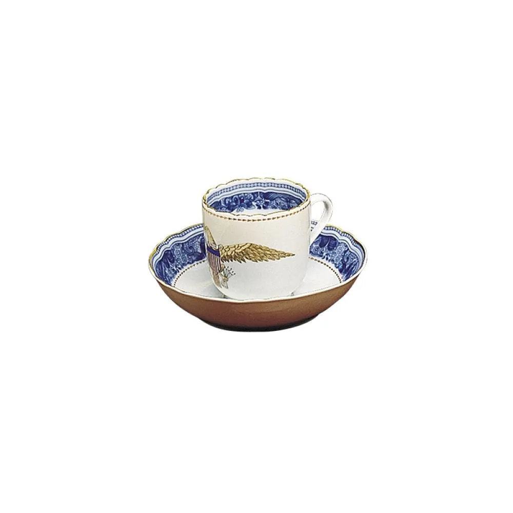 Diplomatic Eagle Cup and Saucer