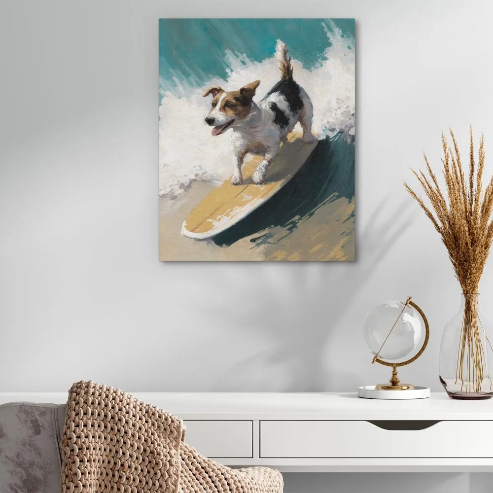 Dog On A Wave