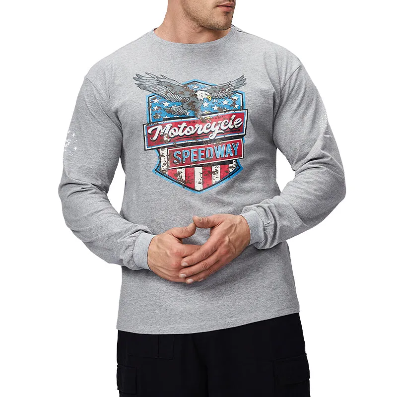 EAGLE GRAPHIC LONG SLEEVE T-SHIRT