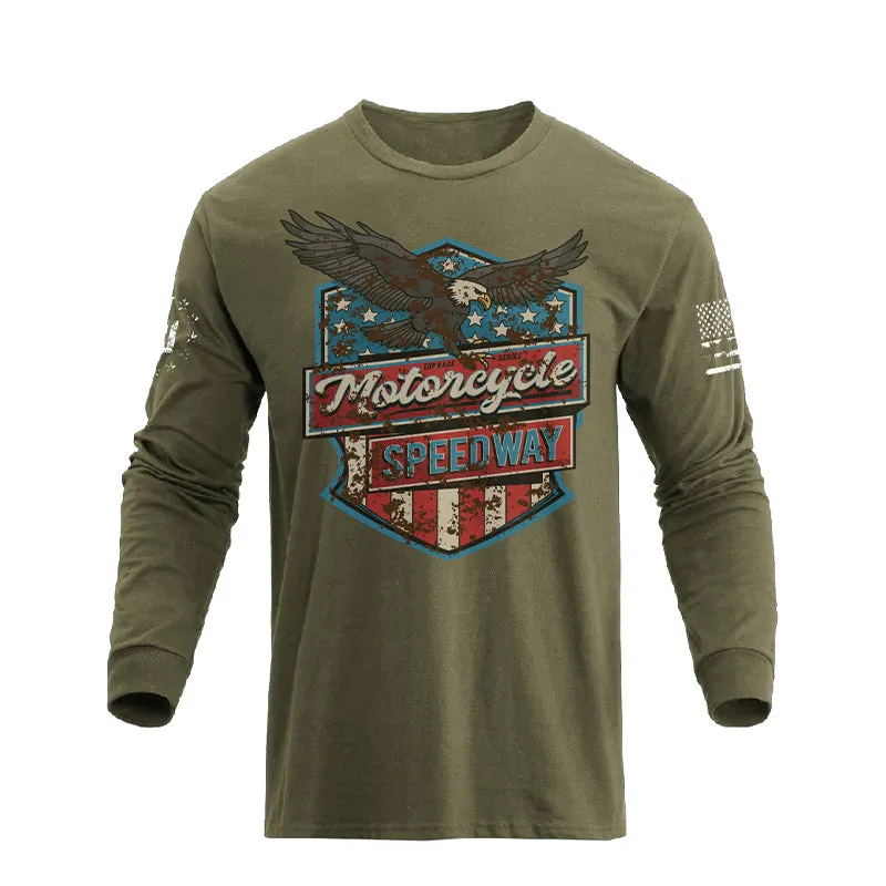 EAGLE GRAPHIC LONG SLEEVE T-SHIRT