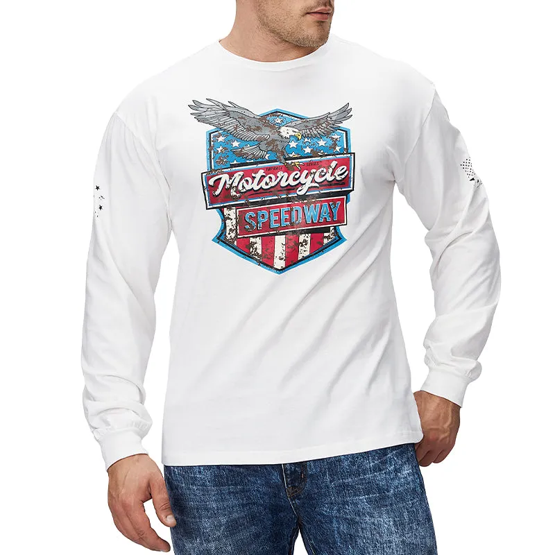 EAGLE GRAPHIC LONG SLEEVE T-SHIRT