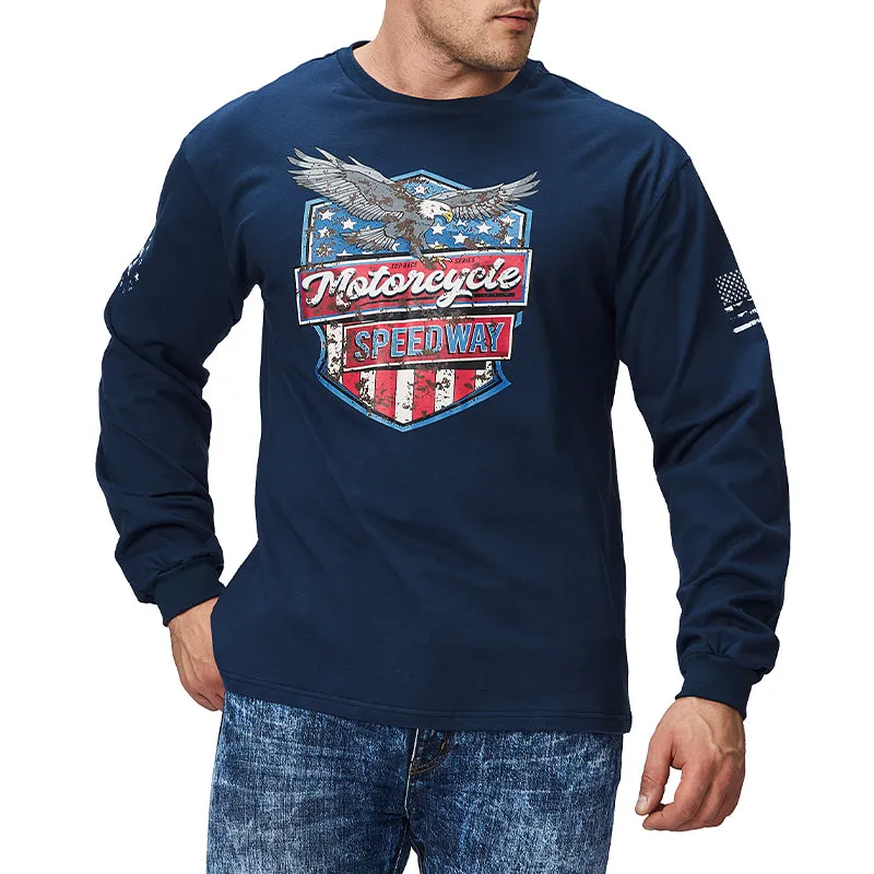 EAGLE GRAPHIC LONG SLEEVE T-SHIRT