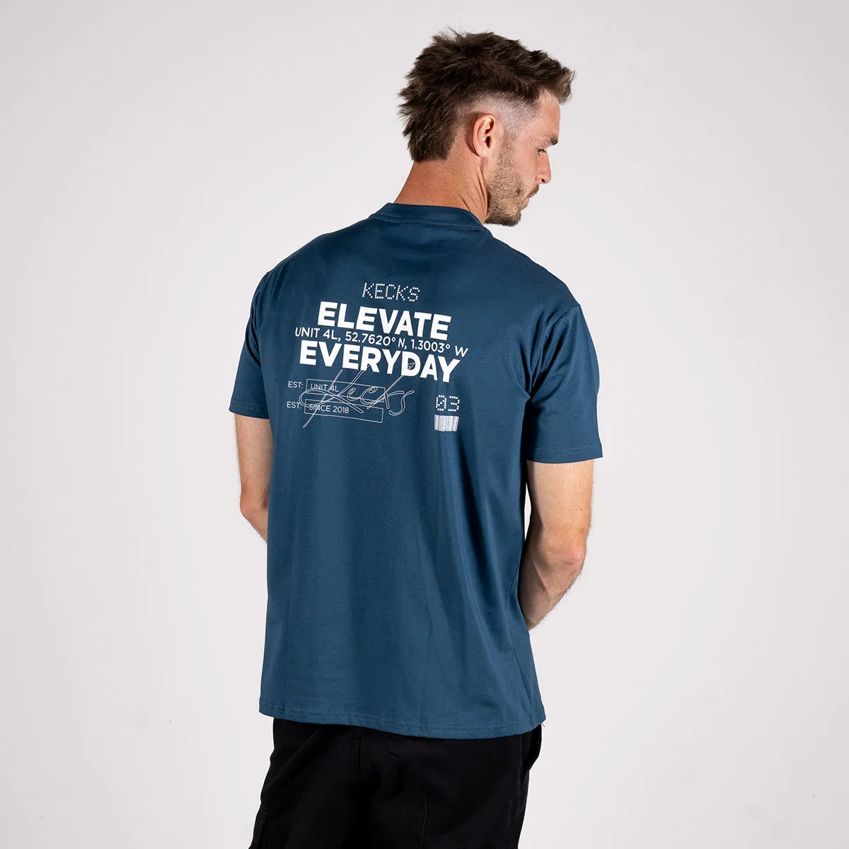 Elevate Tee - Navy