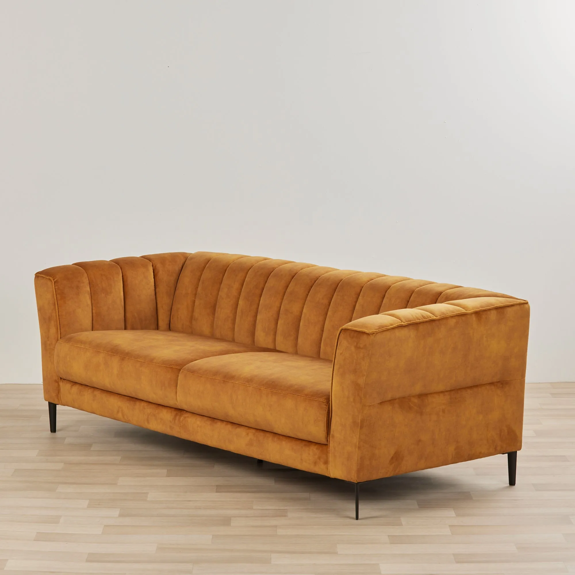 Fabian 3-Seat Sofa - Old Gold