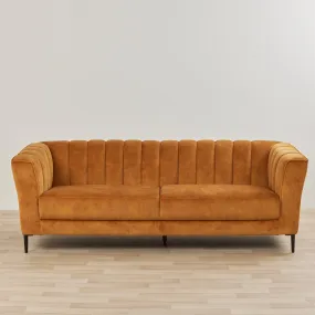 Fabian 3-Seat Sofa - Old Gold