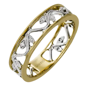 Fashion Ring in 18k Gold with Diamonds