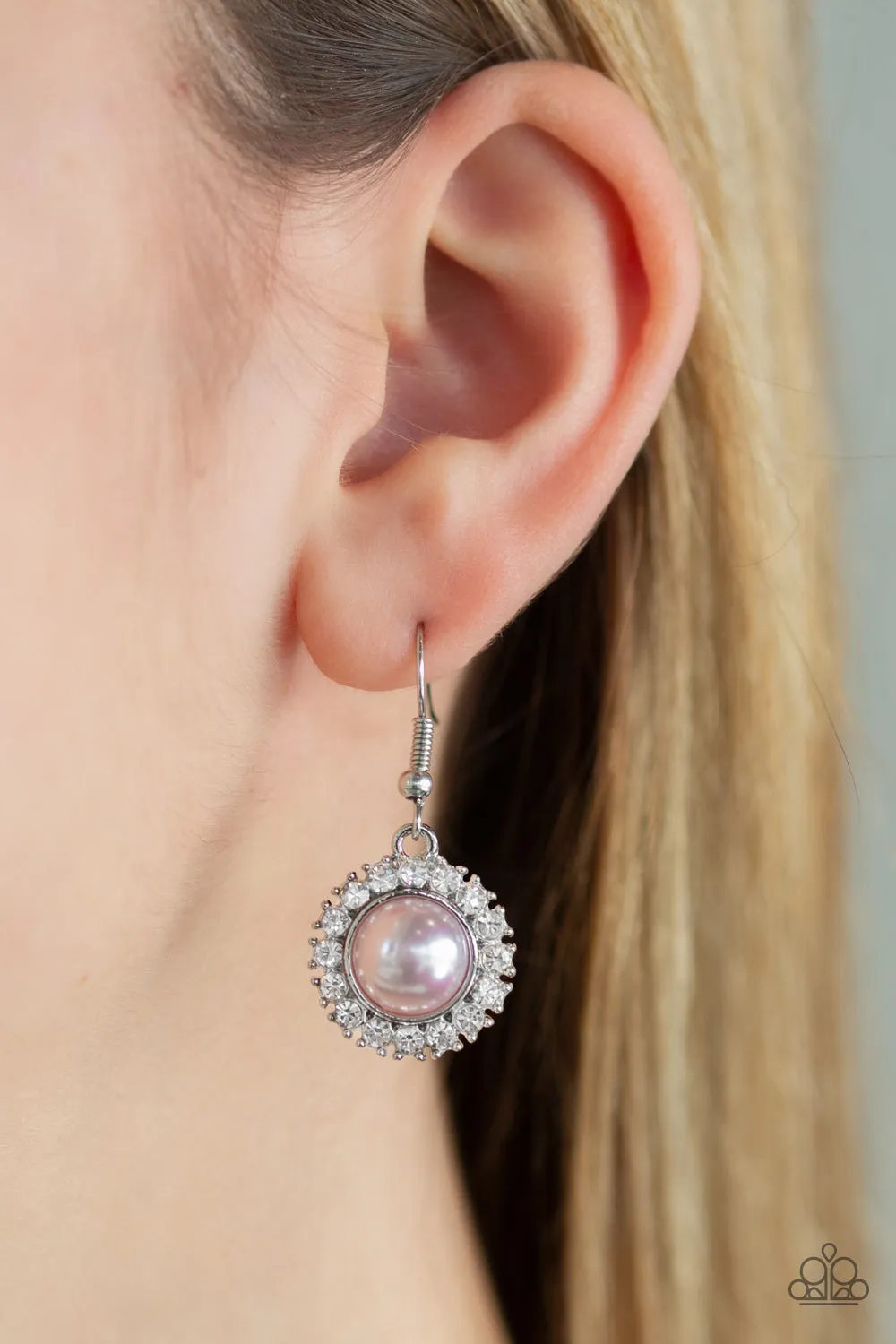 Fashion Show Celebrity - Pink Paparazzi Earring