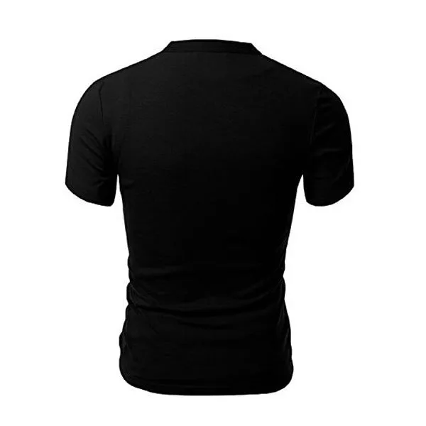 Fashion Urban Slim Layerd-Look Short Sleeve Men's T-shirt