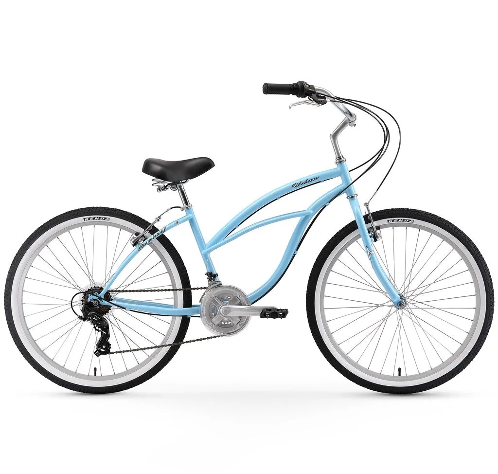 Firmstrong Urban Lady 21 Speed - Women's Beach Cruiser Bicycle