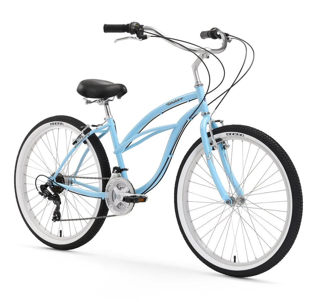 Firmstrong Urban Lady 21 Speed - Women's Beach Cruiser Bicycle