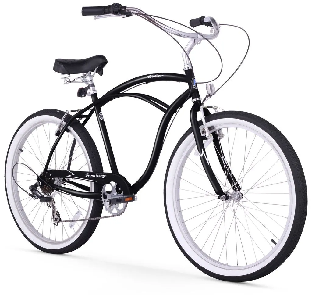 Firmstrong Urban Man 7 Speed - Men's Beach Cruiser Bike