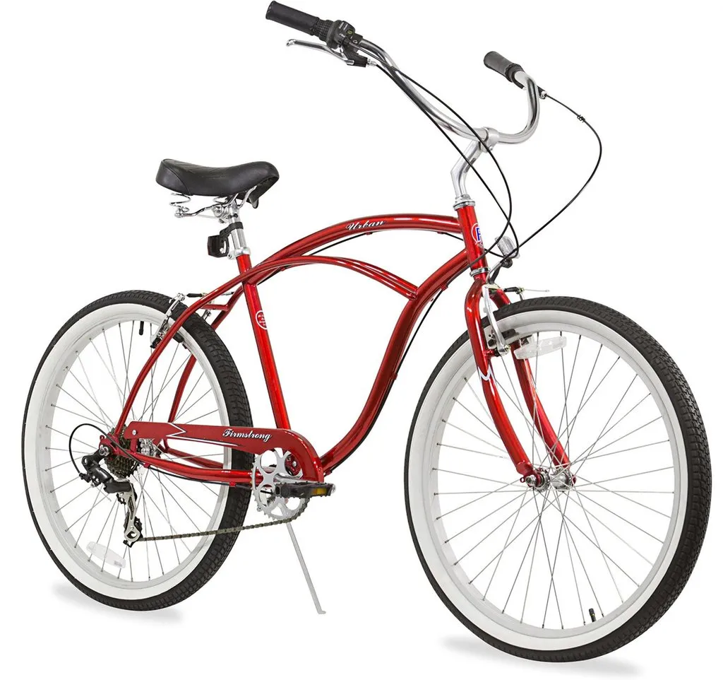 Firmstrong Urban Man 7 Speed - Men's Beach Cruiser Bike