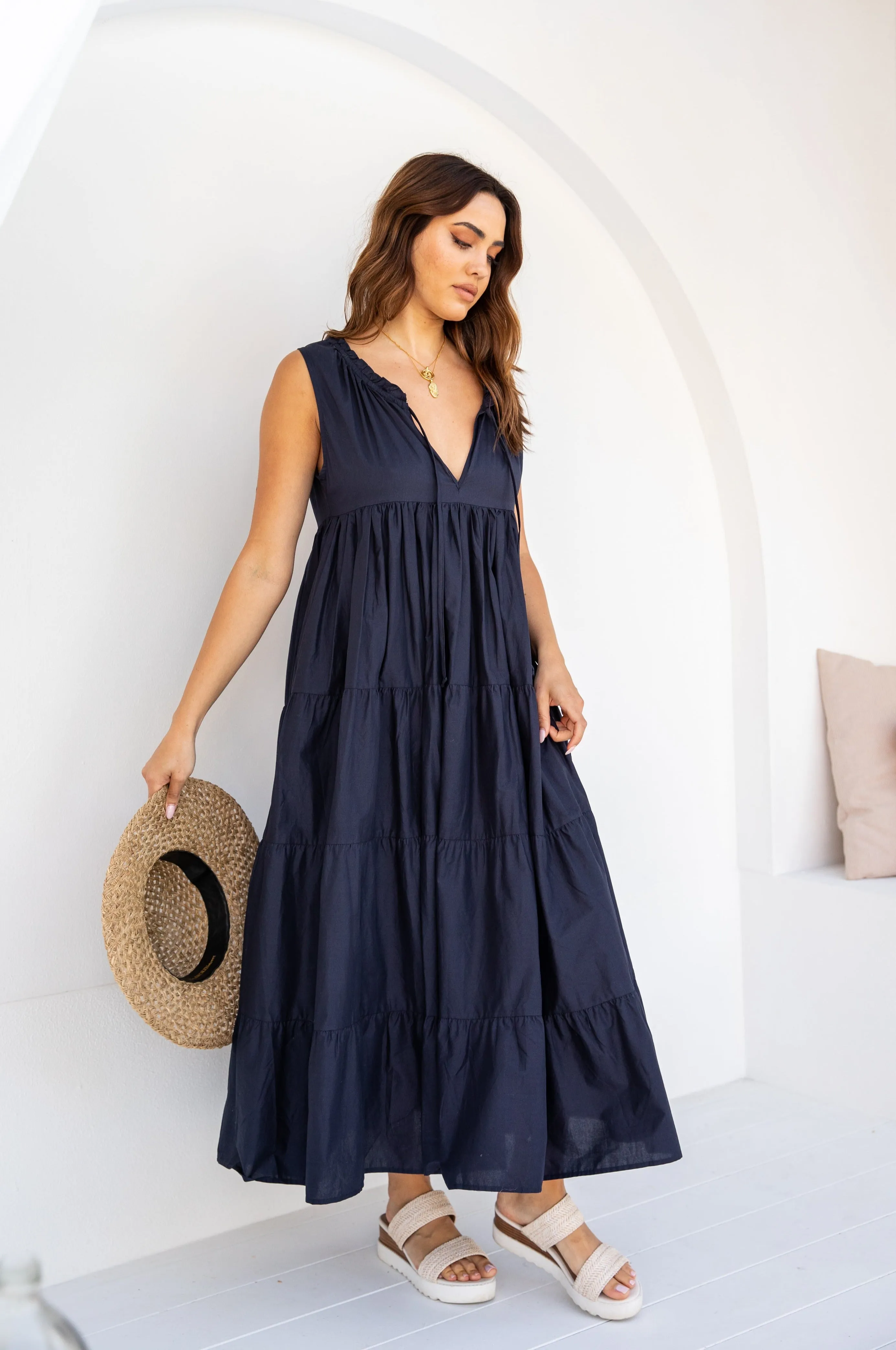 FLORIEN Dress Navy