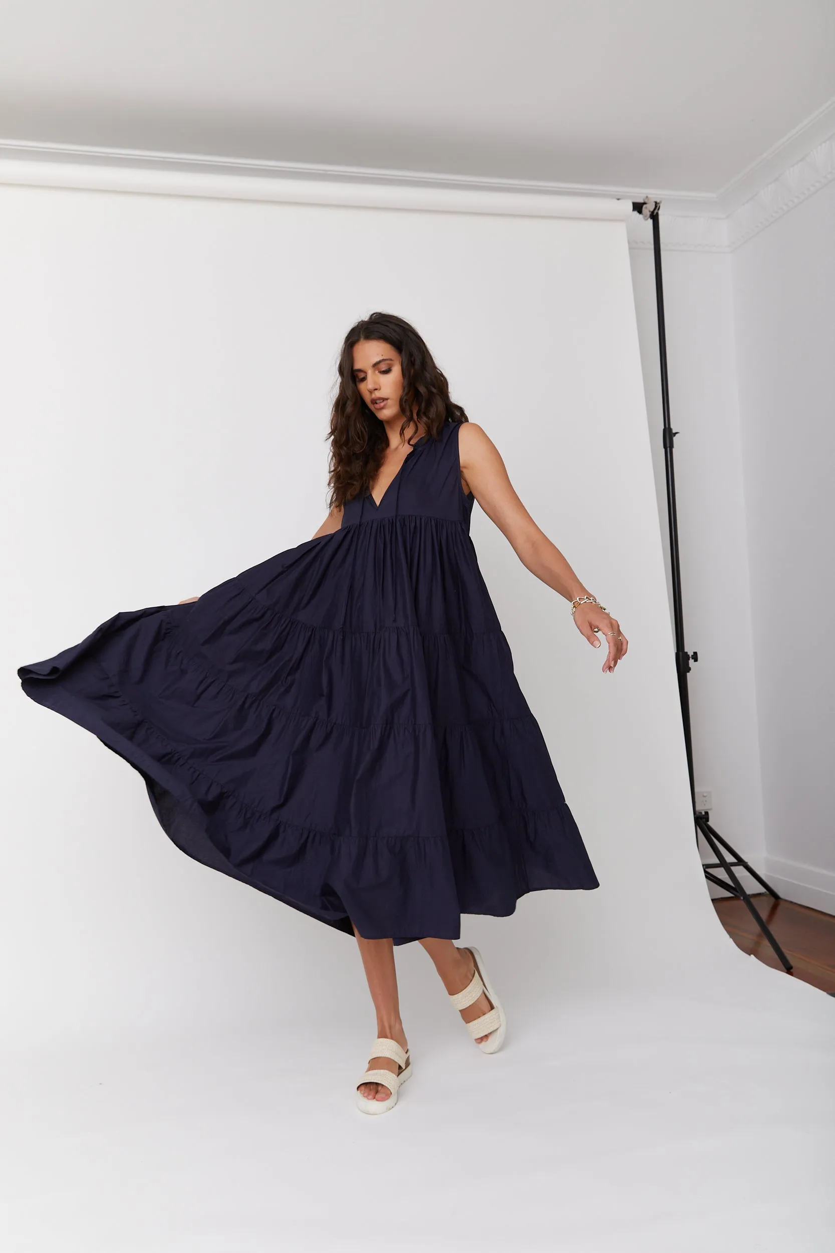 FLORIEN Dress Navy