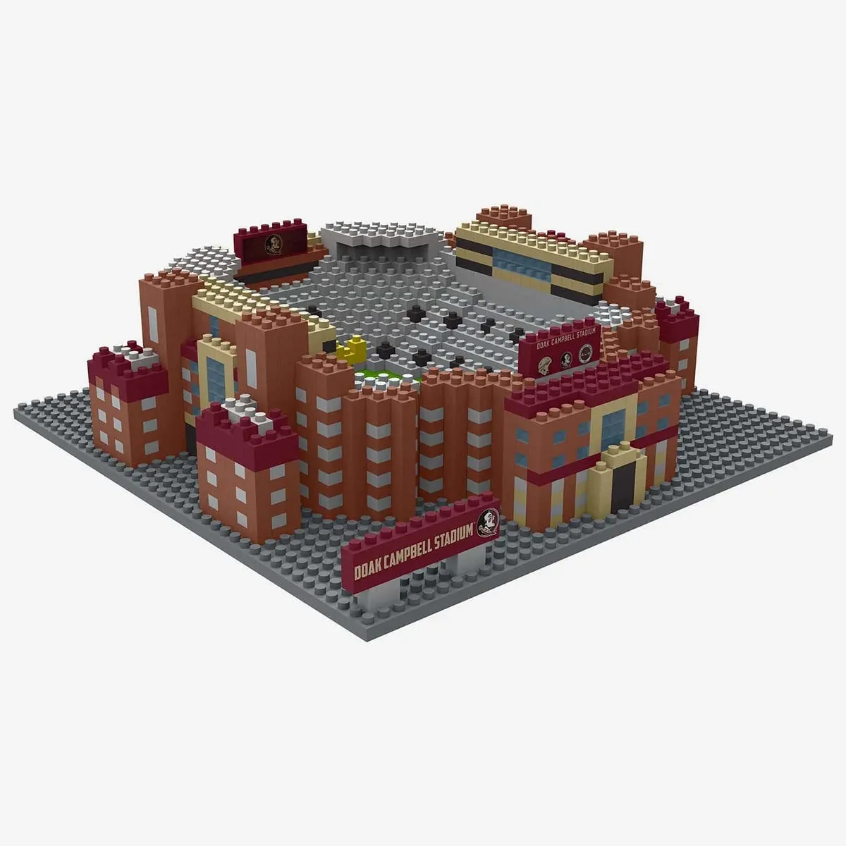 Forever Collectibles Doak Campbell Stadium 3D Mini BRXLZ Block Set