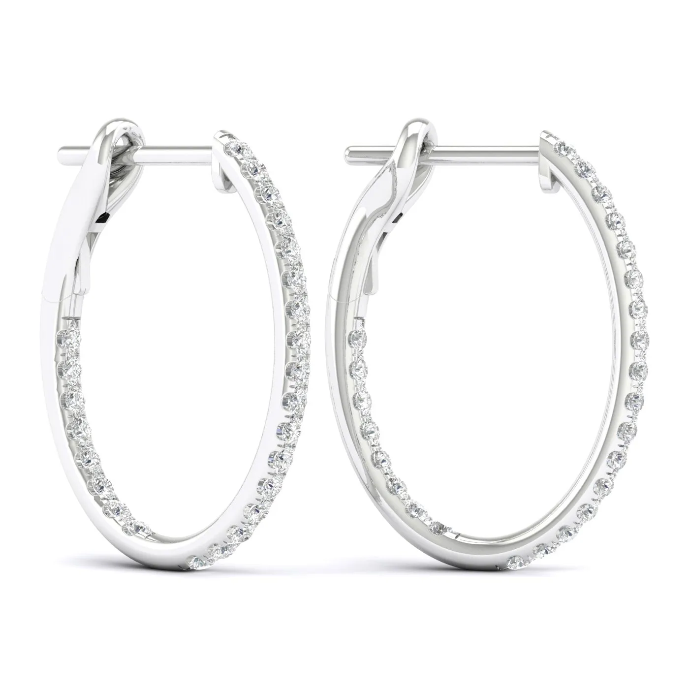 Forever Oval Hoops