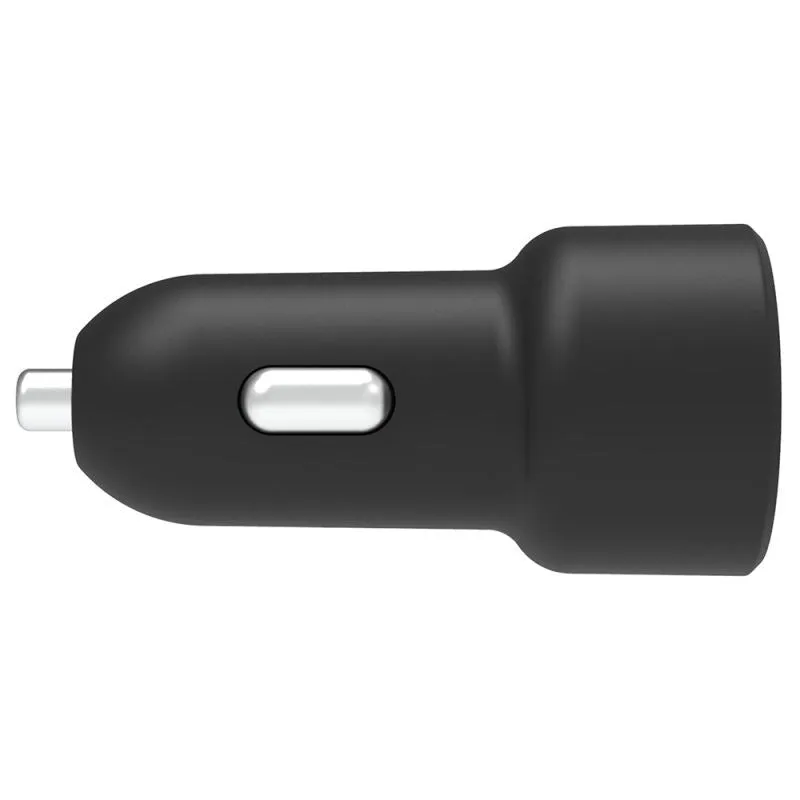 Griffin 20W USB C PD Car Charger with USB C to USB C Cable Black - GP-184-BLK